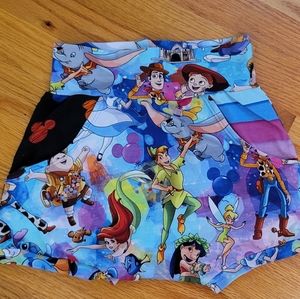Little girl custom Disney balloon shorts